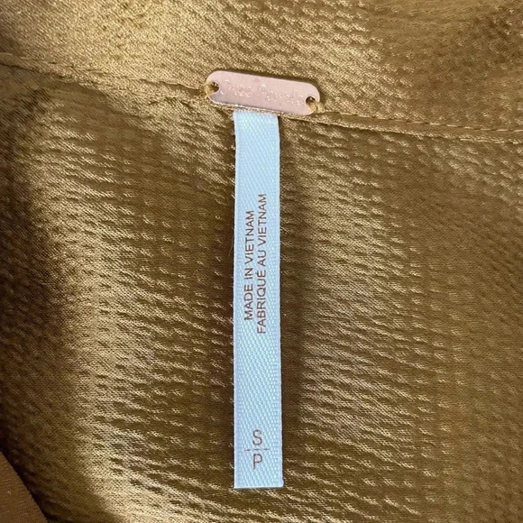 Free People aurora gold blouse in rust - Picture 7 of 15